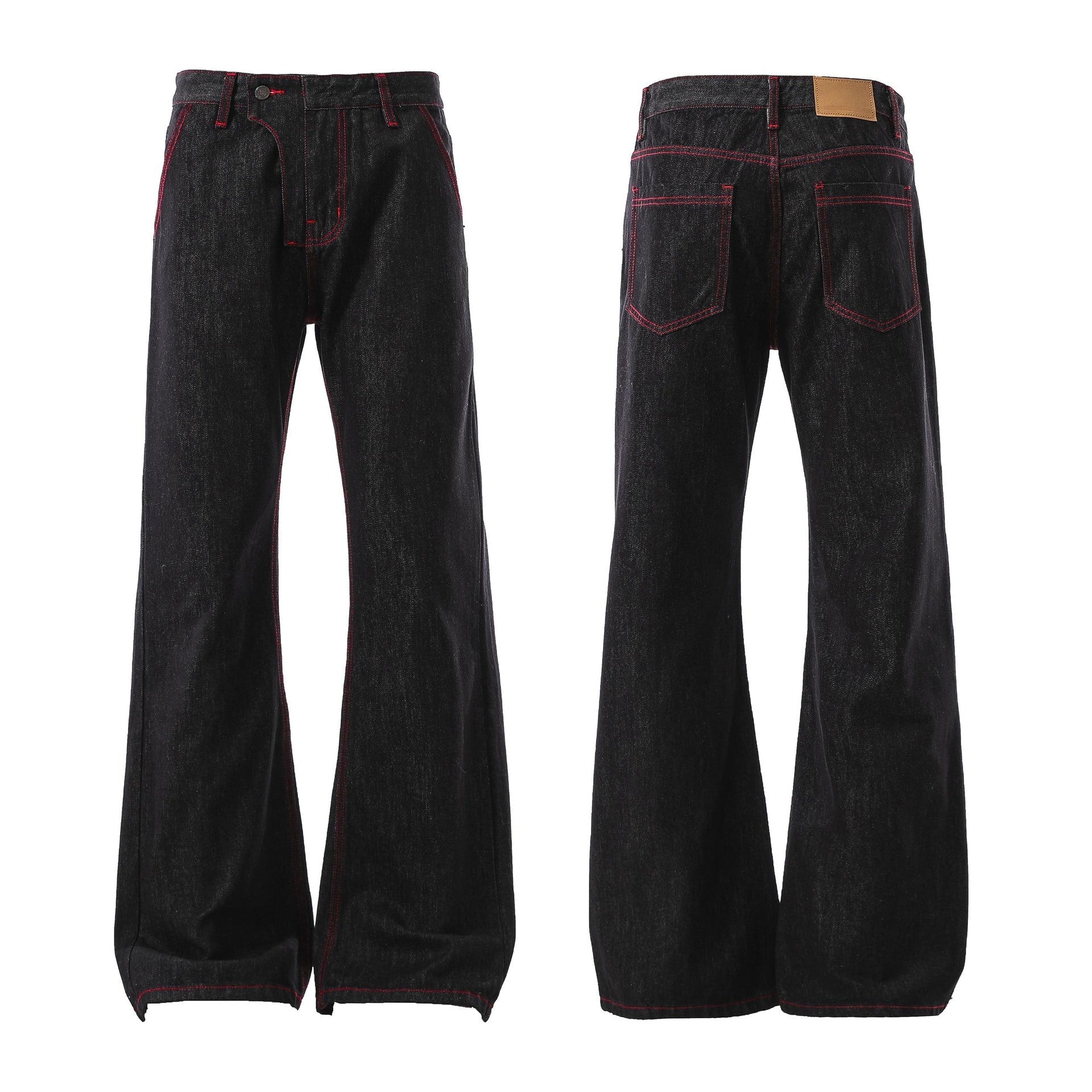 Raw Flare Denim Jeans