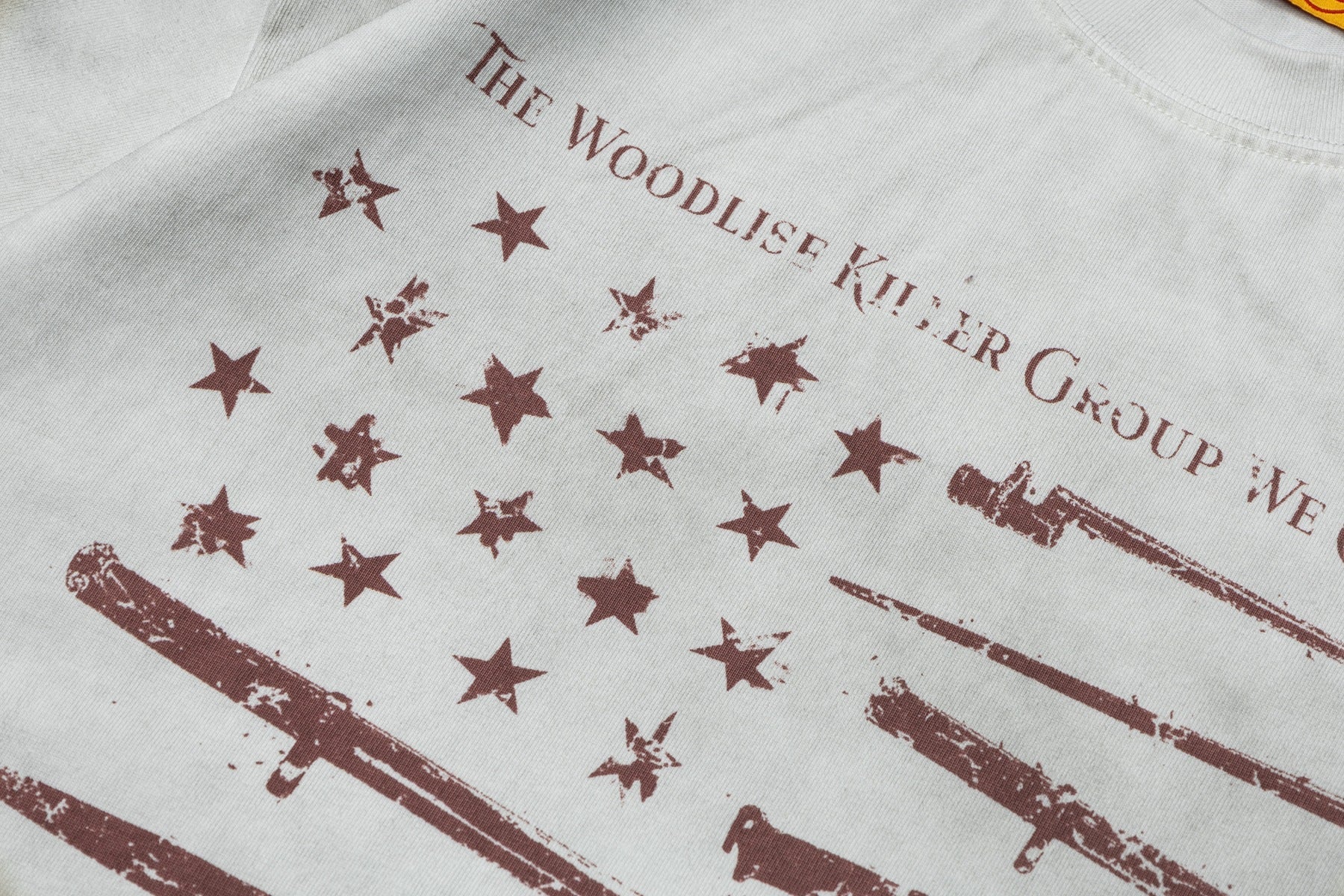 Washed Graphic Print Short Sleeve T-Shirt