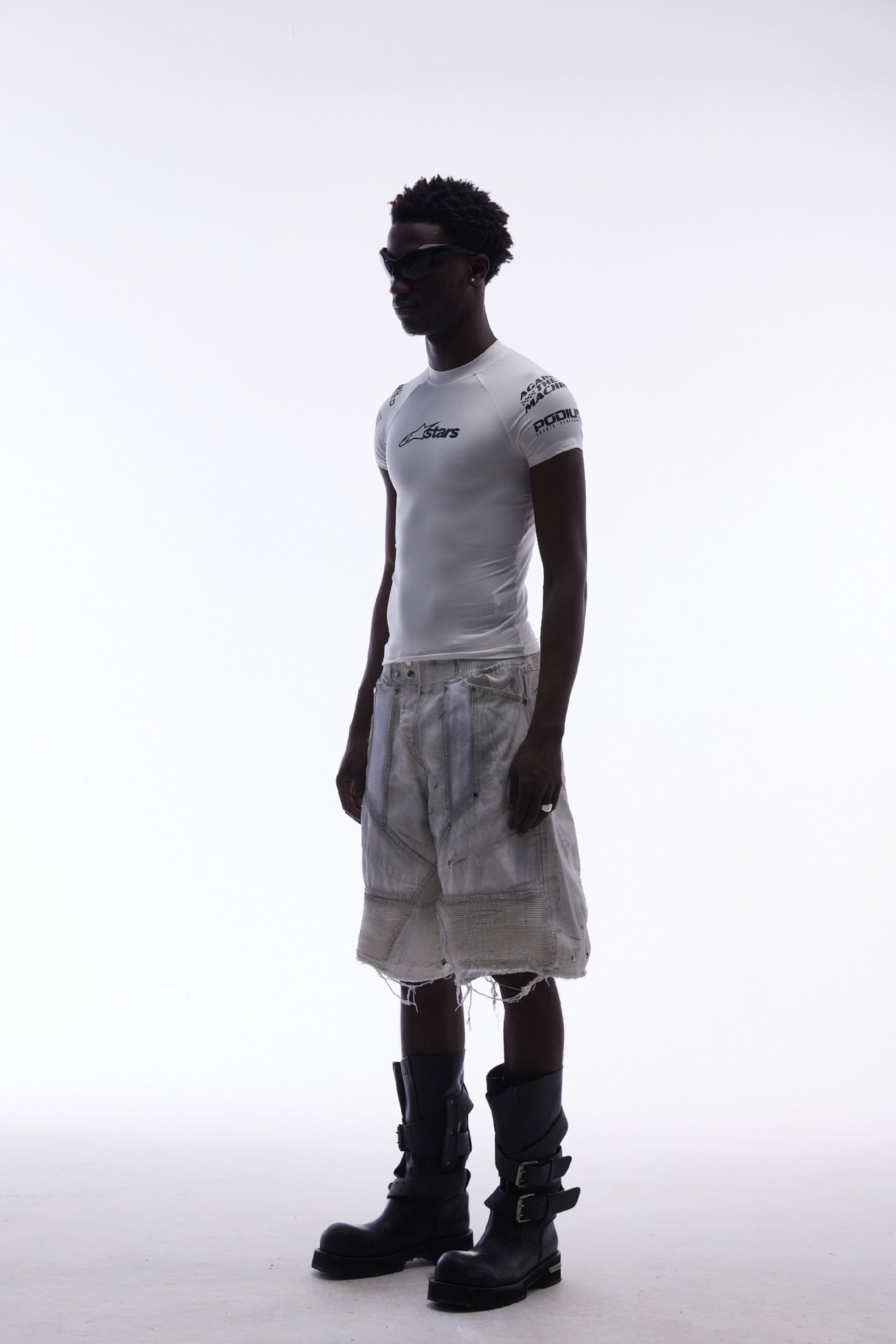 Damage Baggy Jort