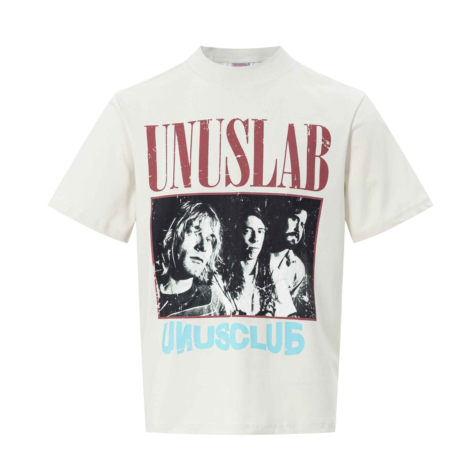 Graphic Portrait Print Short Sleeve T-Shirt