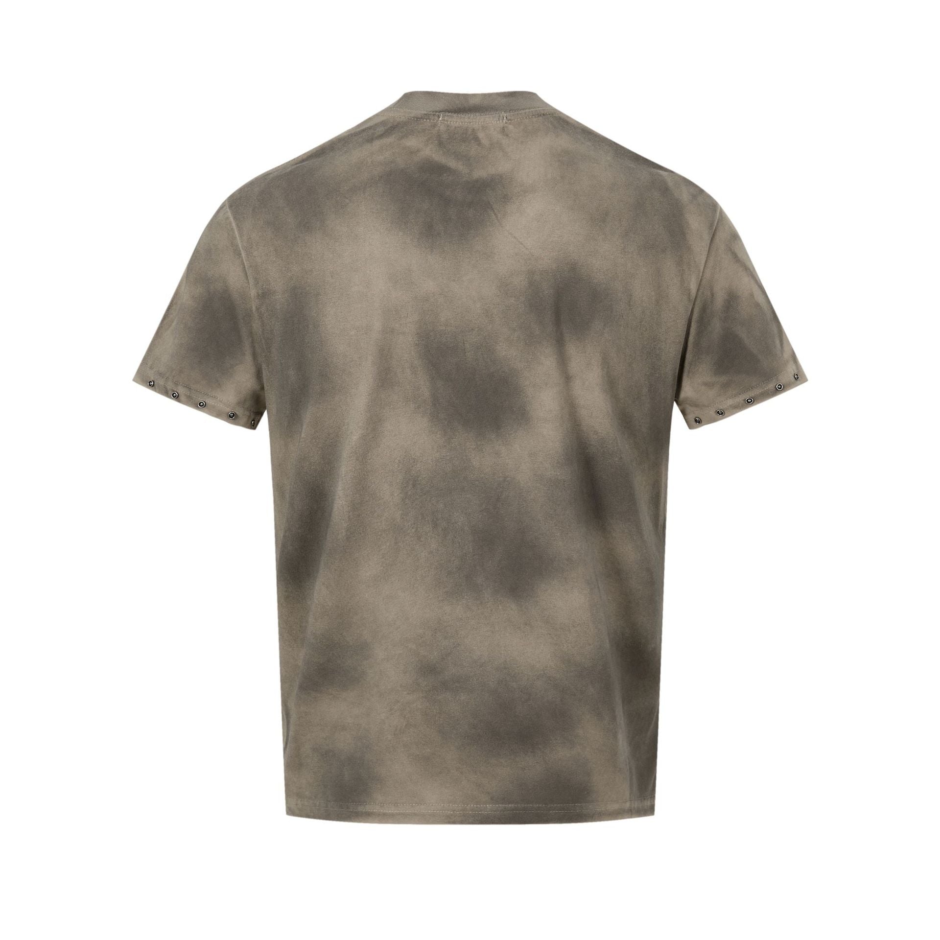 Washed Spray Paint Short Sleeve T-Shirt