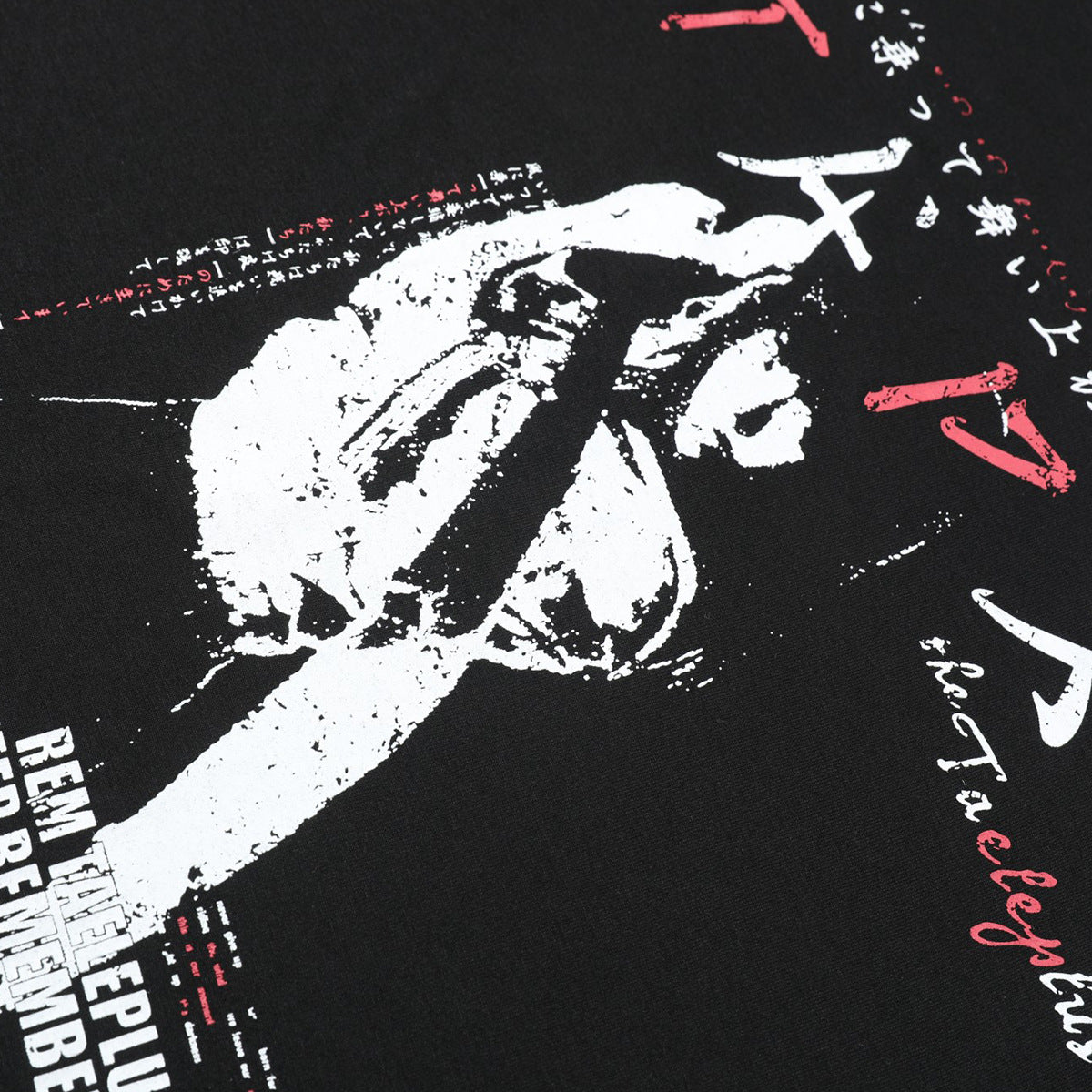 Samurai Girl Print T-shirt