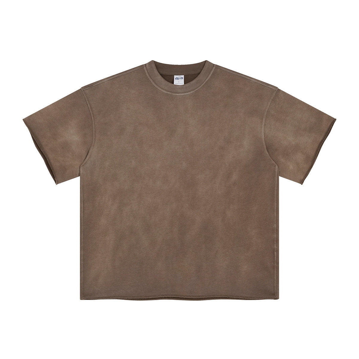 Oversize Spray-dyed Short-sleeve T-shirt & Spray-dyed Short Sweatpants Setup