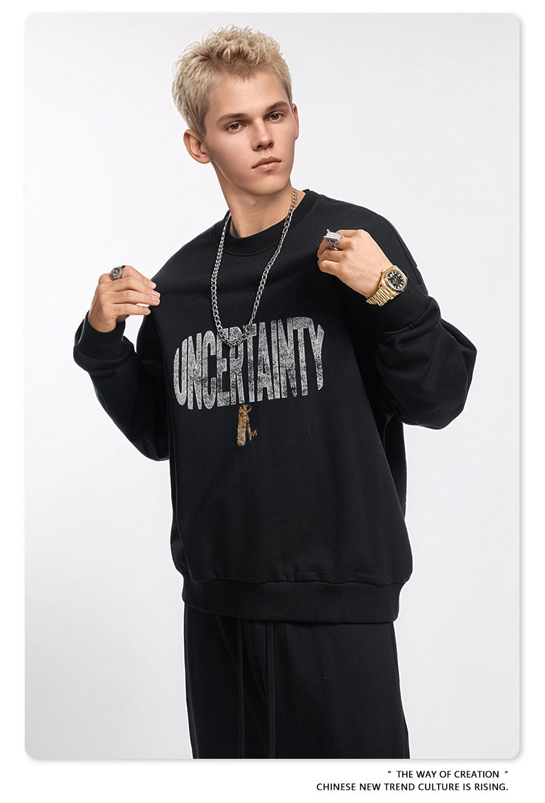 Oversize Round Neck Sweatshirt