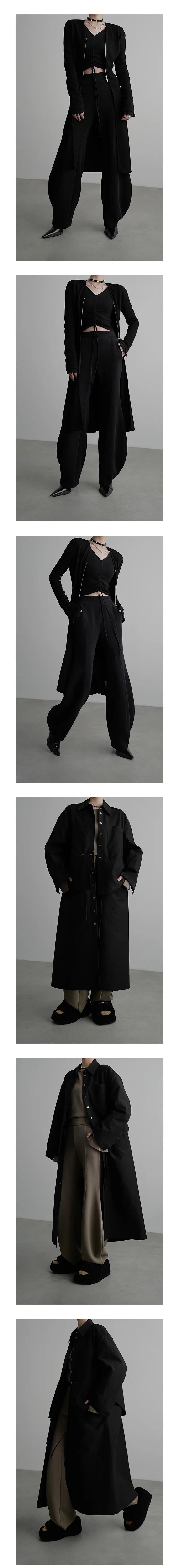 Pantalon de jogging à ourlet ballon et ligne centrale