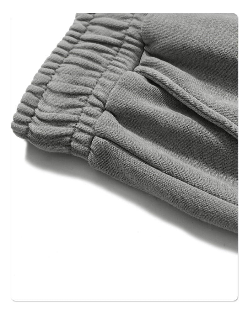Washed Vintage Raw Edge Short Sweatpants