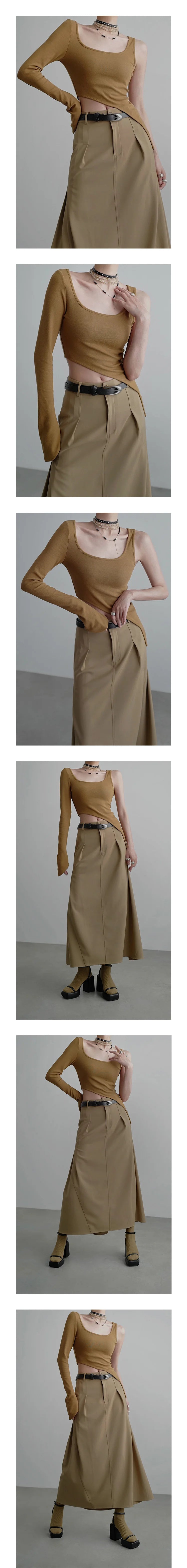 Irregular Knit Top