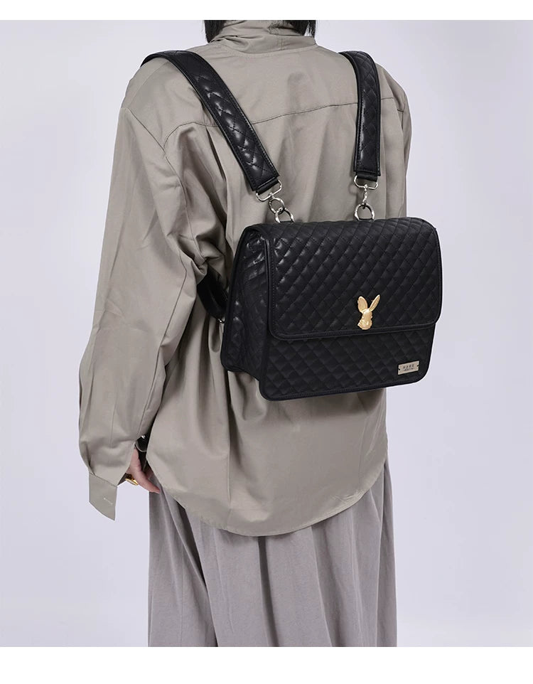 Quilted Mini Backpack