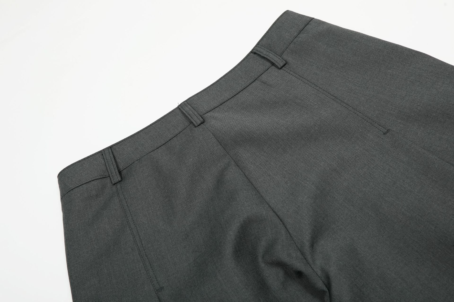 Deconstruction Pleats Draped Wide Leg Trousers