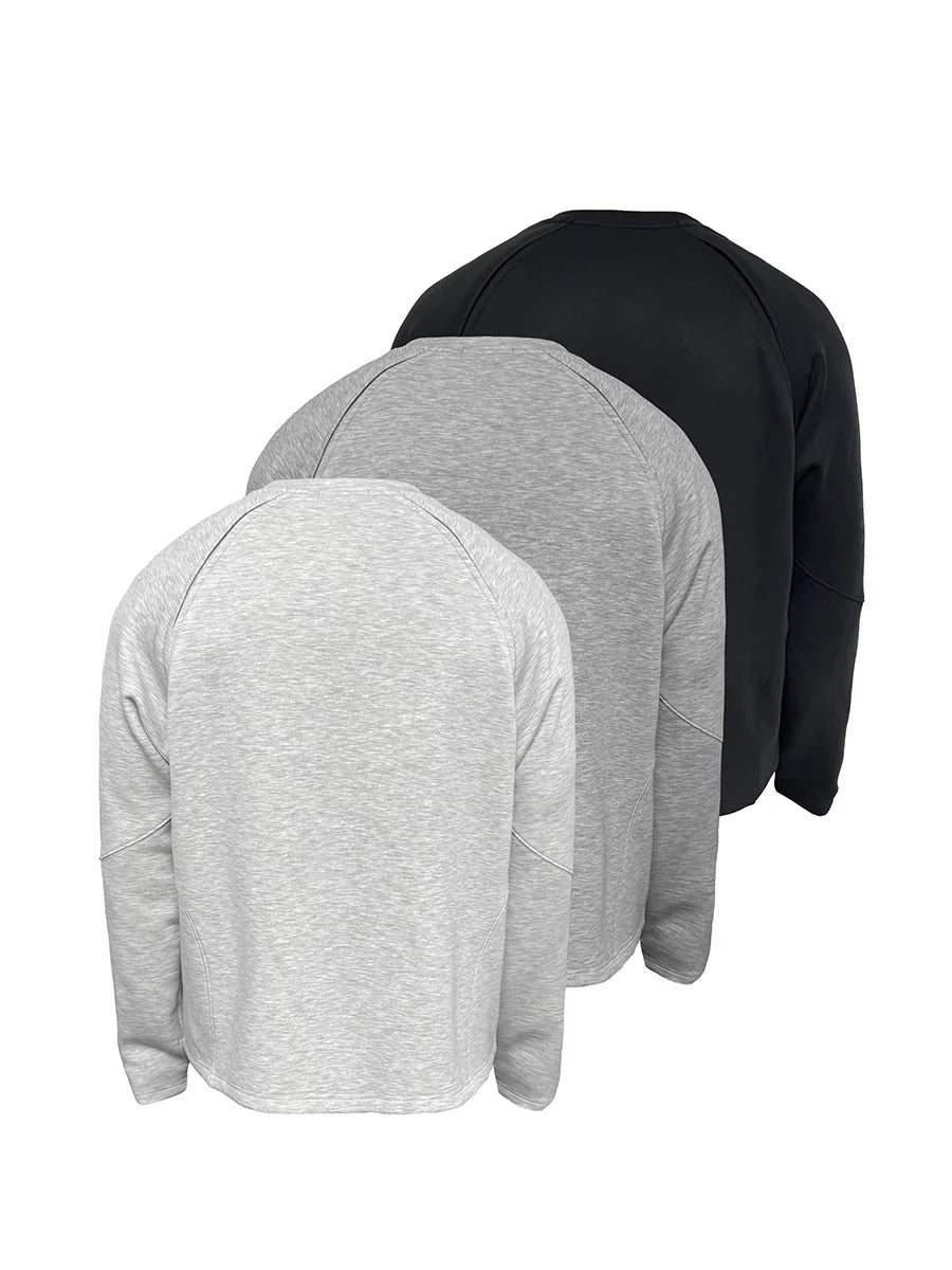Plan Raglan-sleeve Short Sweatshirt