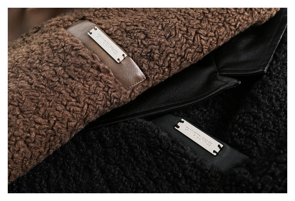 Retro Loose Padded Wool Jacket