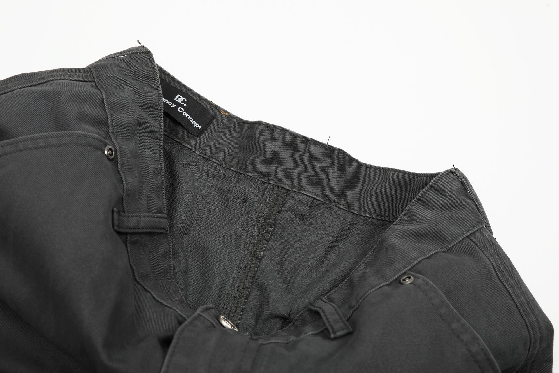 Zip Pocket Cargo Wide Leg Pants