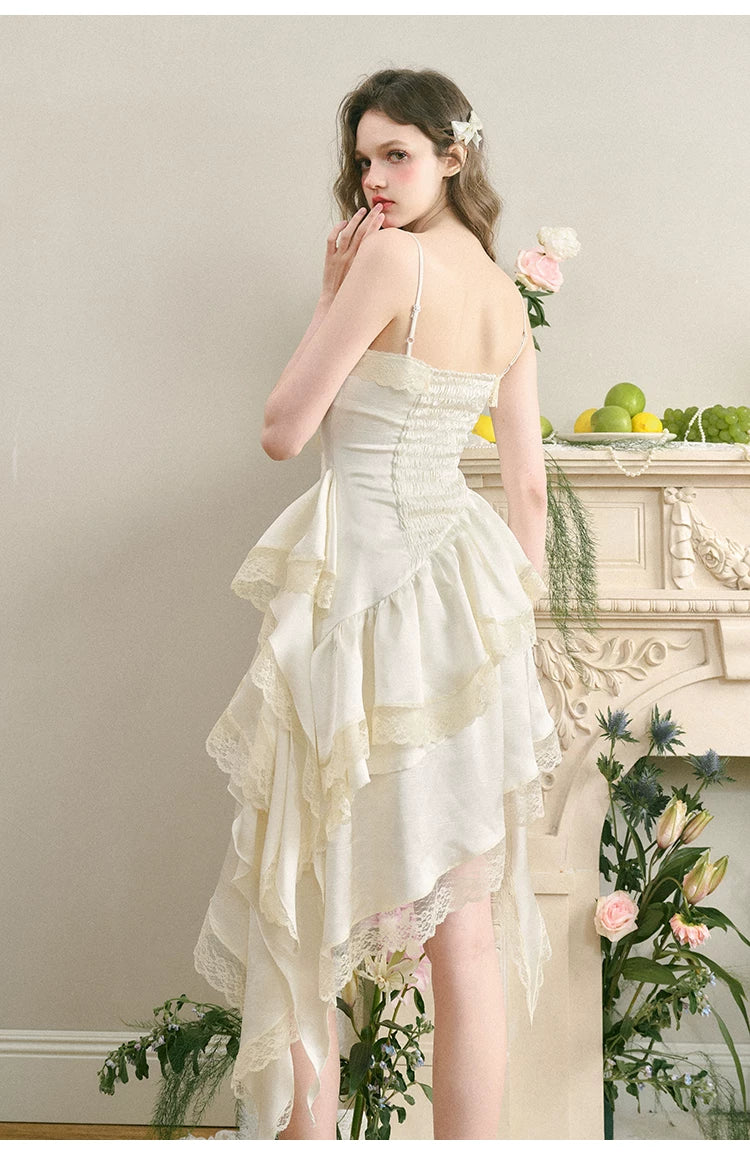 Irregular Hem Length Camisole Dress