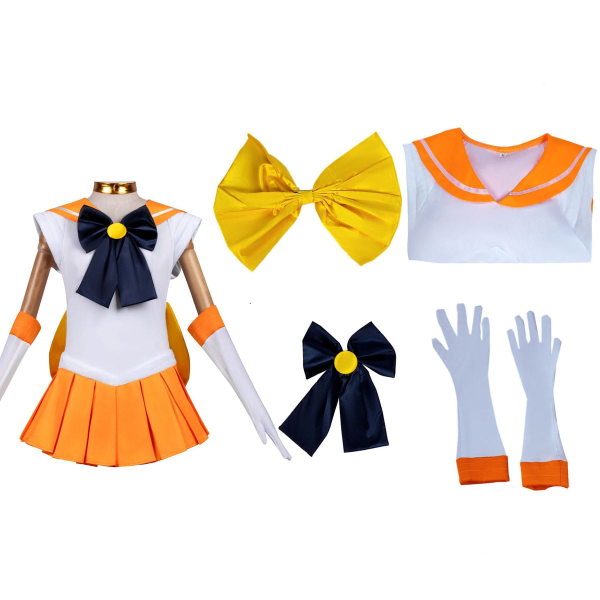 Halloween Sailor-Style Anime Cosplay Costume