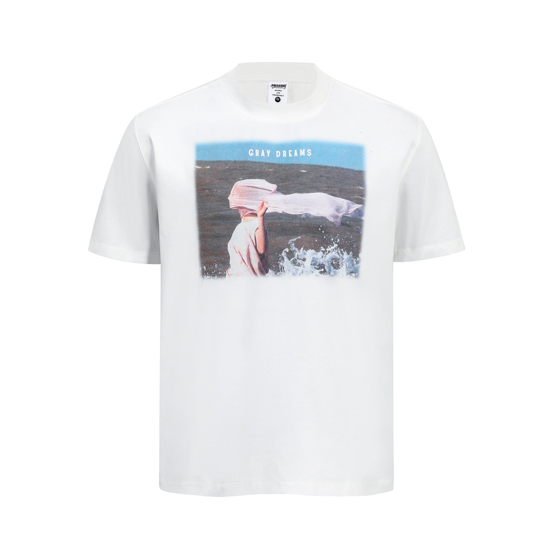 Portrait Graphic Print Short Sleeve T-Shirt