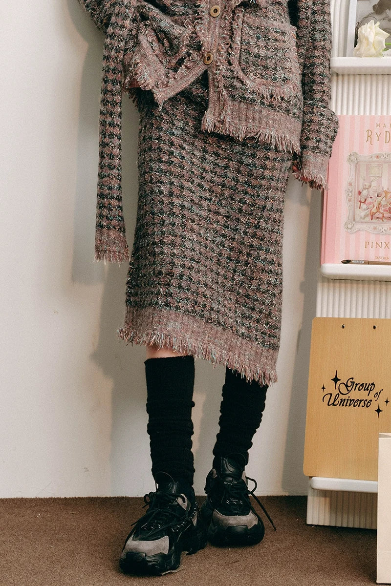 Brown skirt