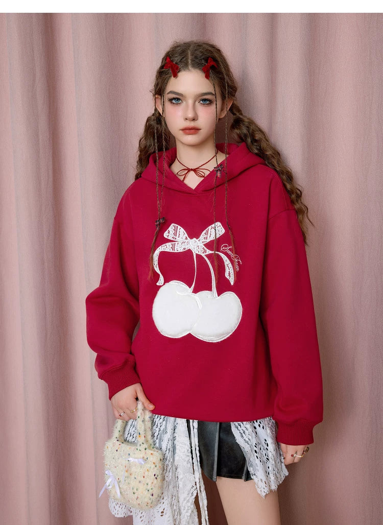 Fleece Linning Oversize Pullover Hoodie