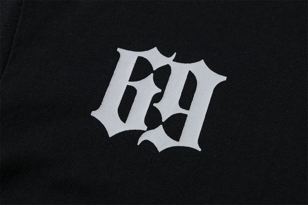 Letter bedrukte korte mouwen sportieve T-shirt