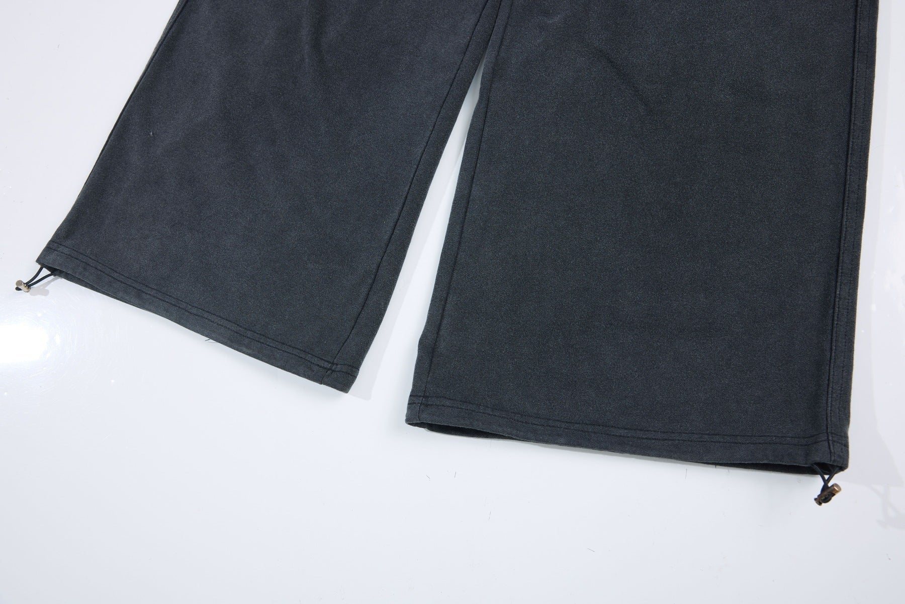 Washed Fade Graphic Wide Leg Sweatpants
