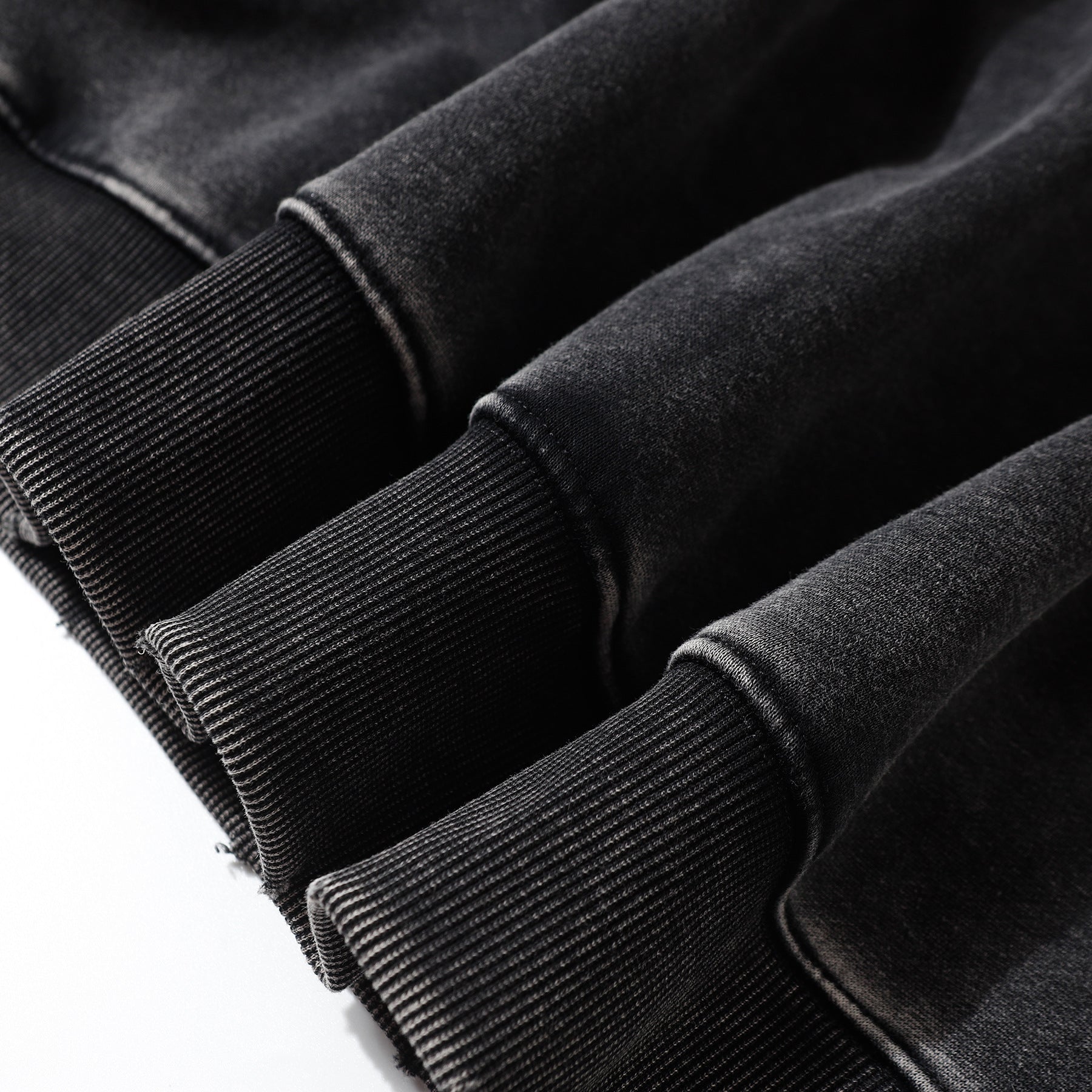 Heavyweight Washed Fleece Lining Pullover Hoodie