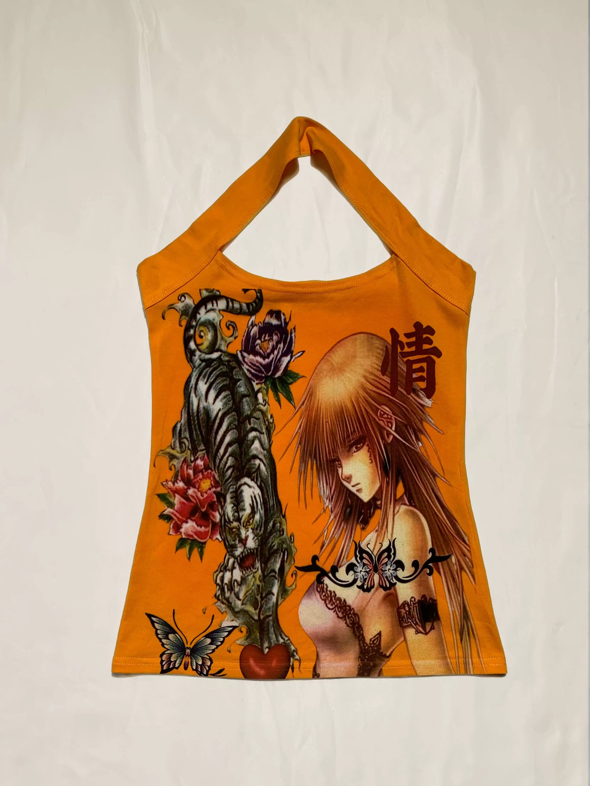 Graffiti Design Hanging Neck Tank Top