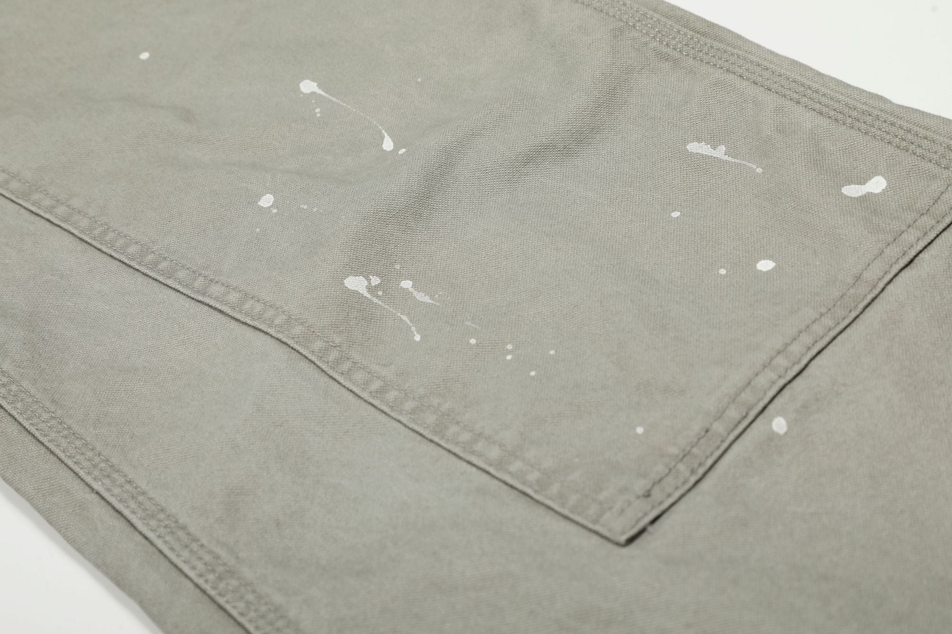 Paint Splatter Panel Wide Leg Pants