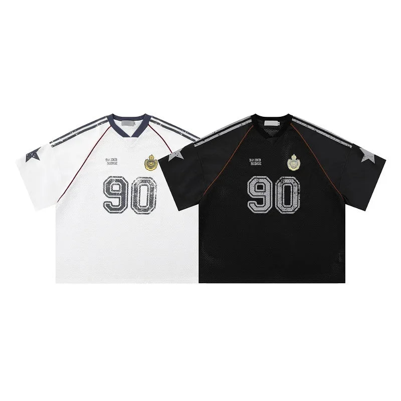 Maglia in rete retrò anni '90