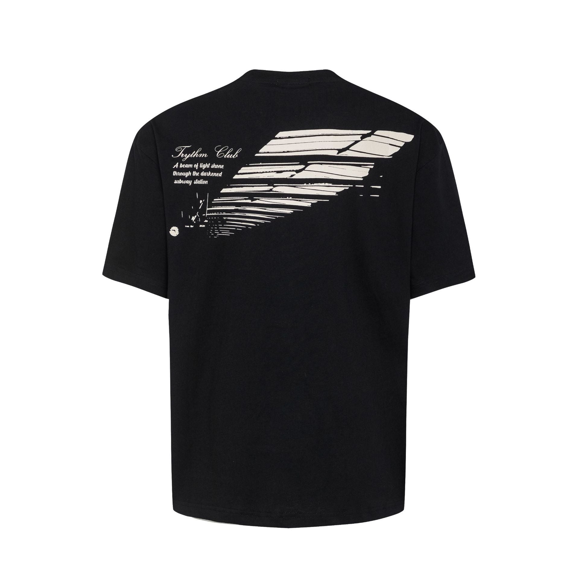 3D Print Small Collar Oversize Short Sleeve T-Shirt