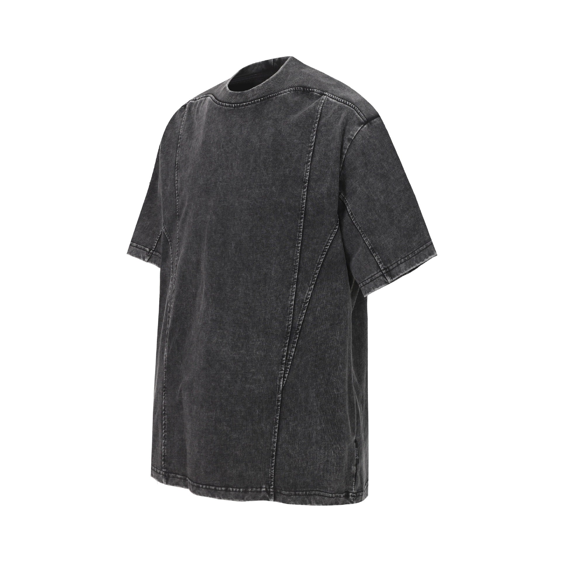 Washed Panel Short Sleeve T-Shirt
