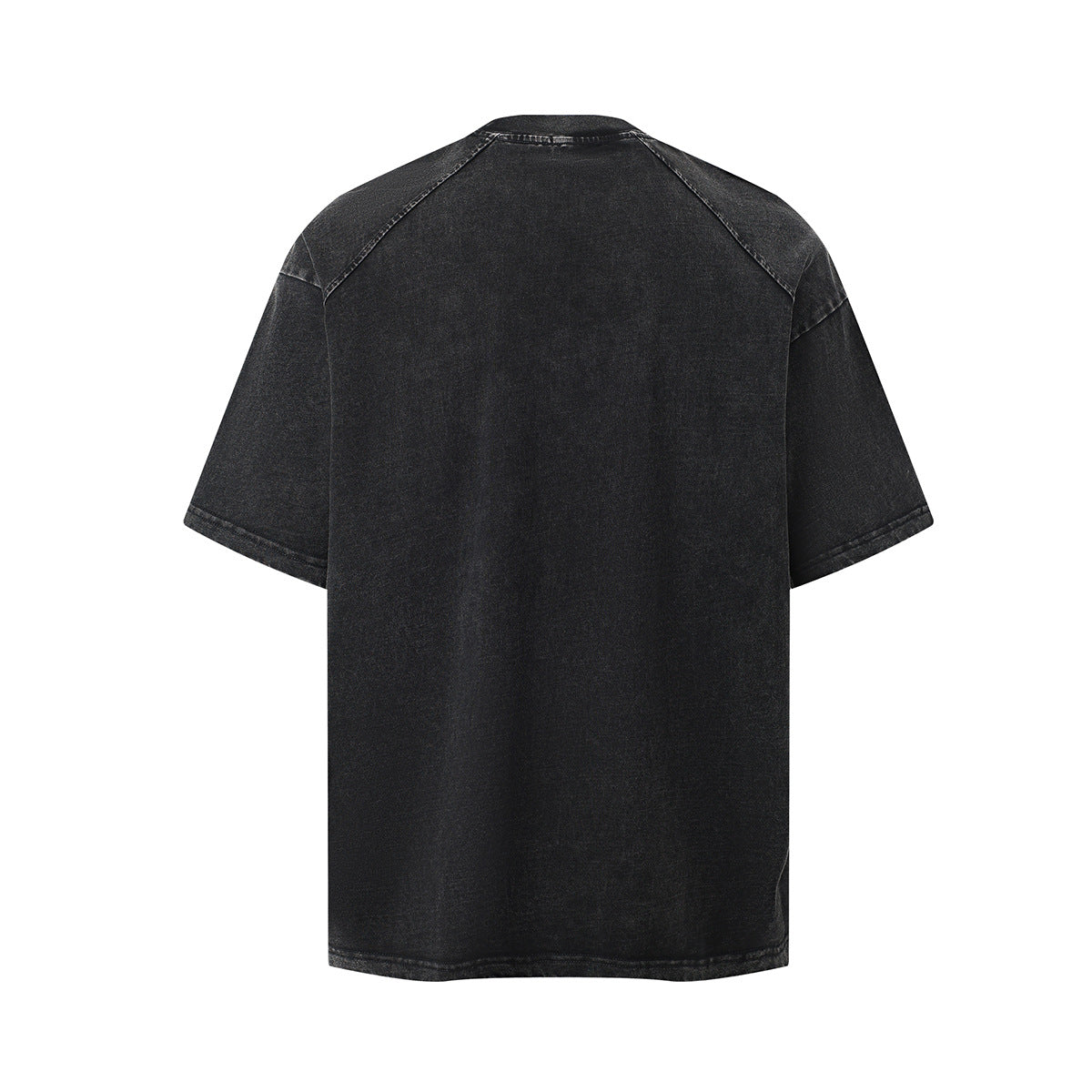 Washed Panel Short Sleeve T-Shirt