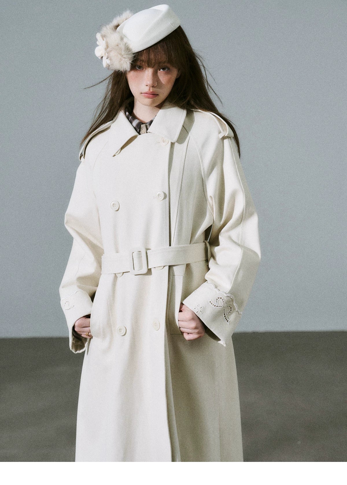 Double-Breasted Trench Coat
