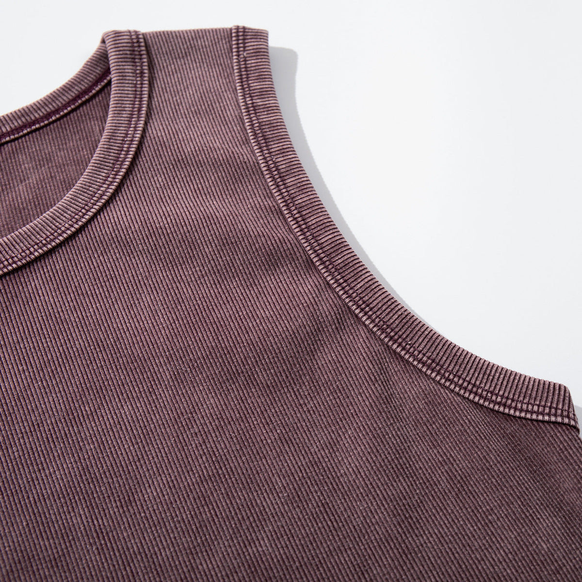 Washed Rib Tank Top