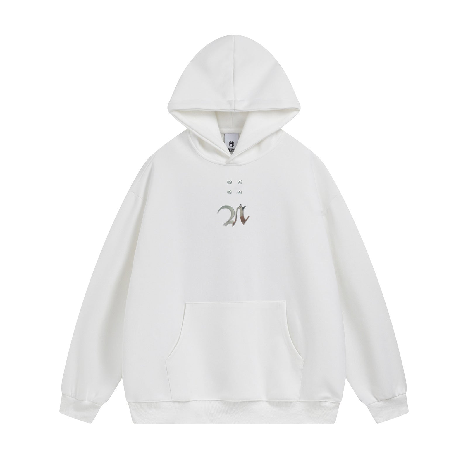 Letter Print Oversize Hoodie