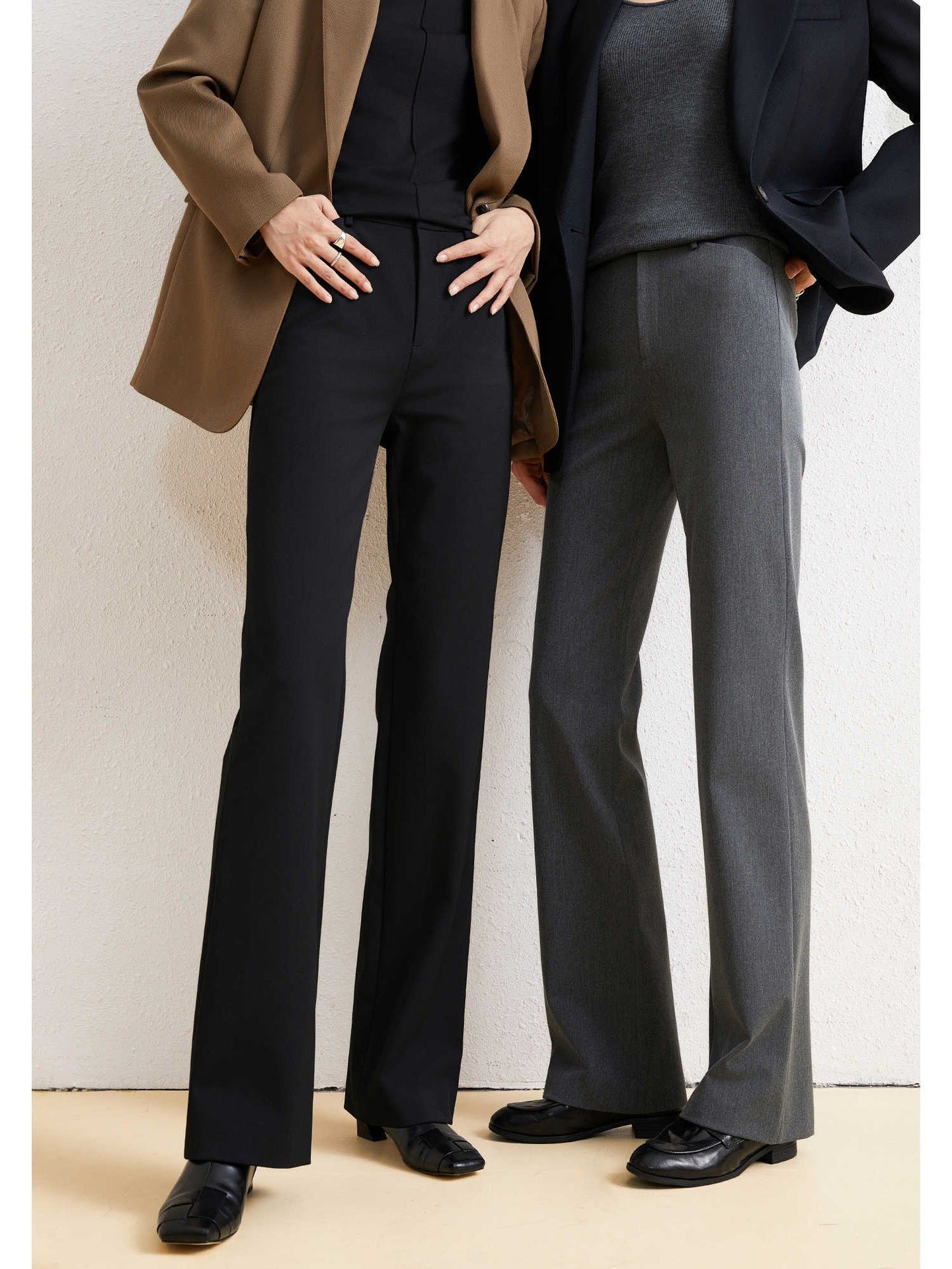 Y2k Narrow Flared Pants