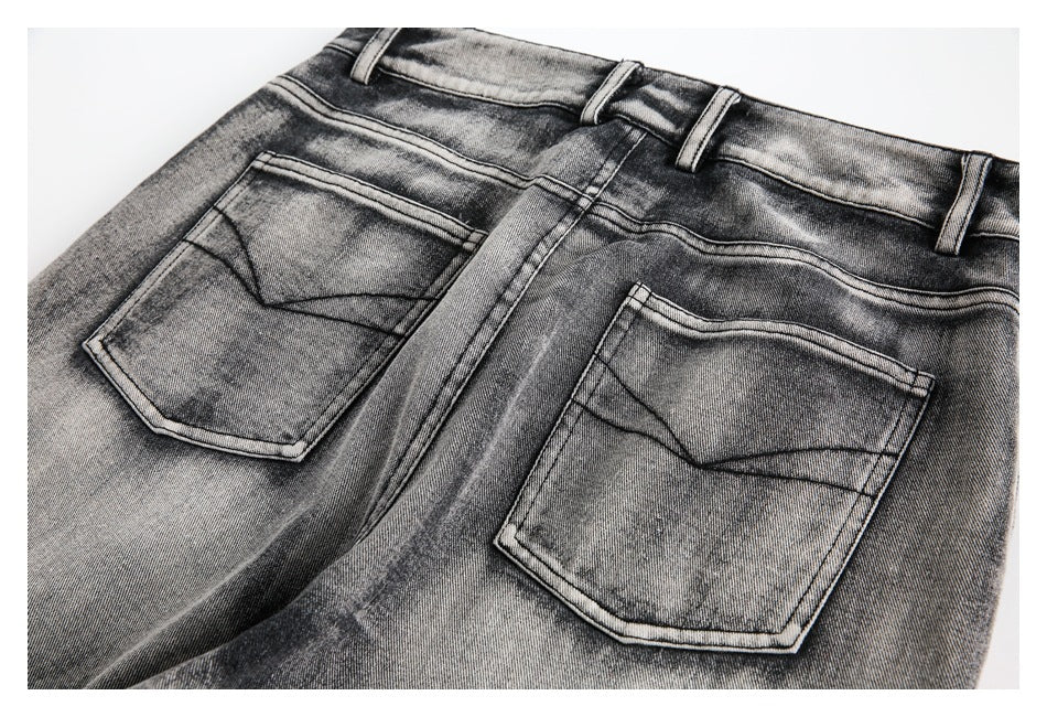 Jean large délavé vintage