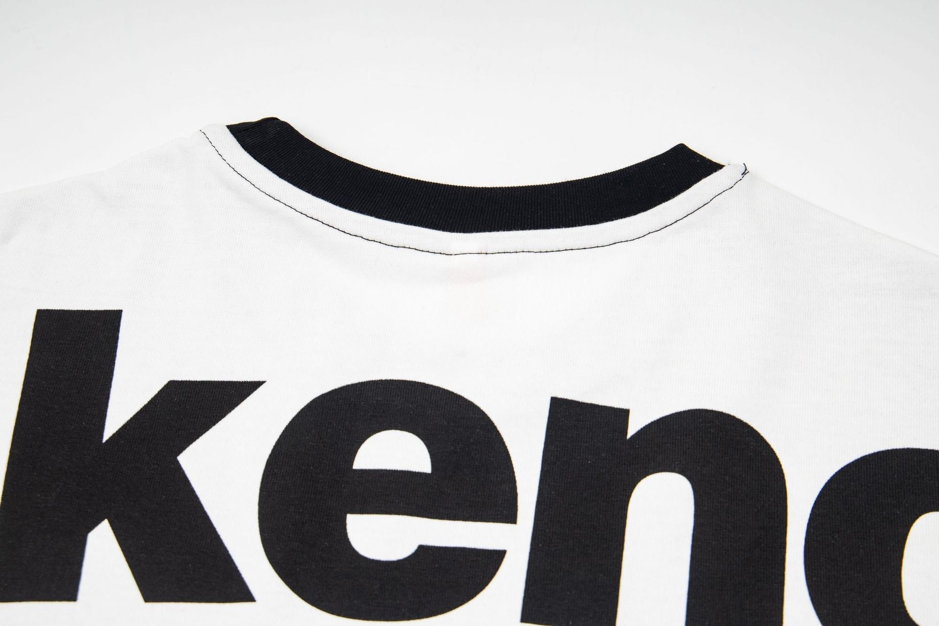 Letter Print Patchwork Oversize Short Sleeve T-Shirt