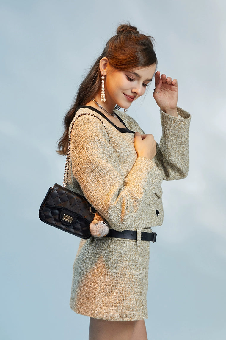 BOLSO - Mini Charm Acolchado