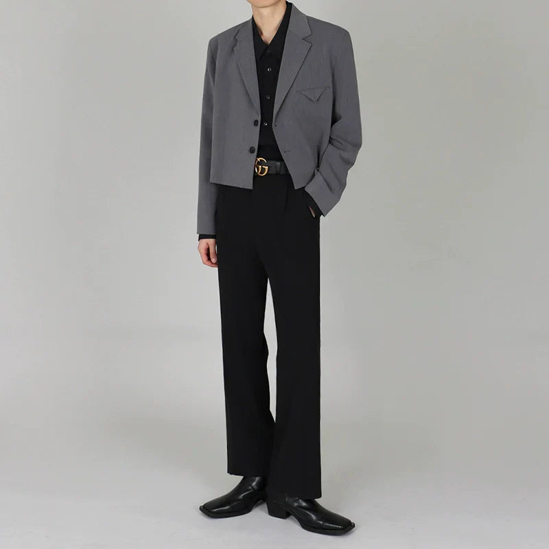 Cropped Tailored Jacket