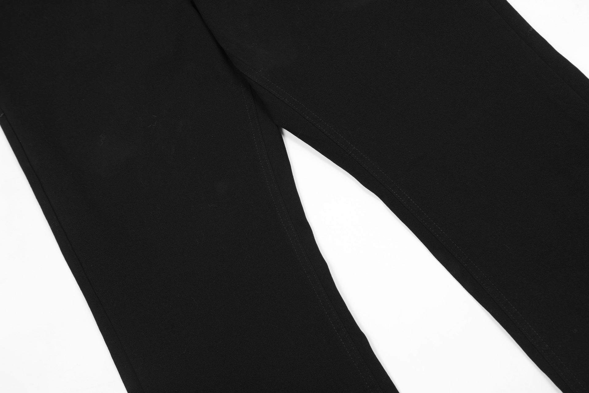 High-Rise Slim Flare Stretch Trousers