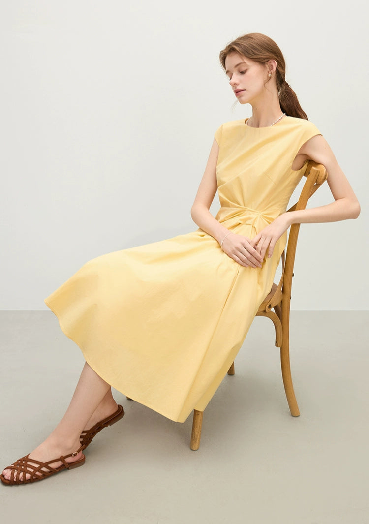 Prom specials - Simple N Temple Waist Sleeveless Dress