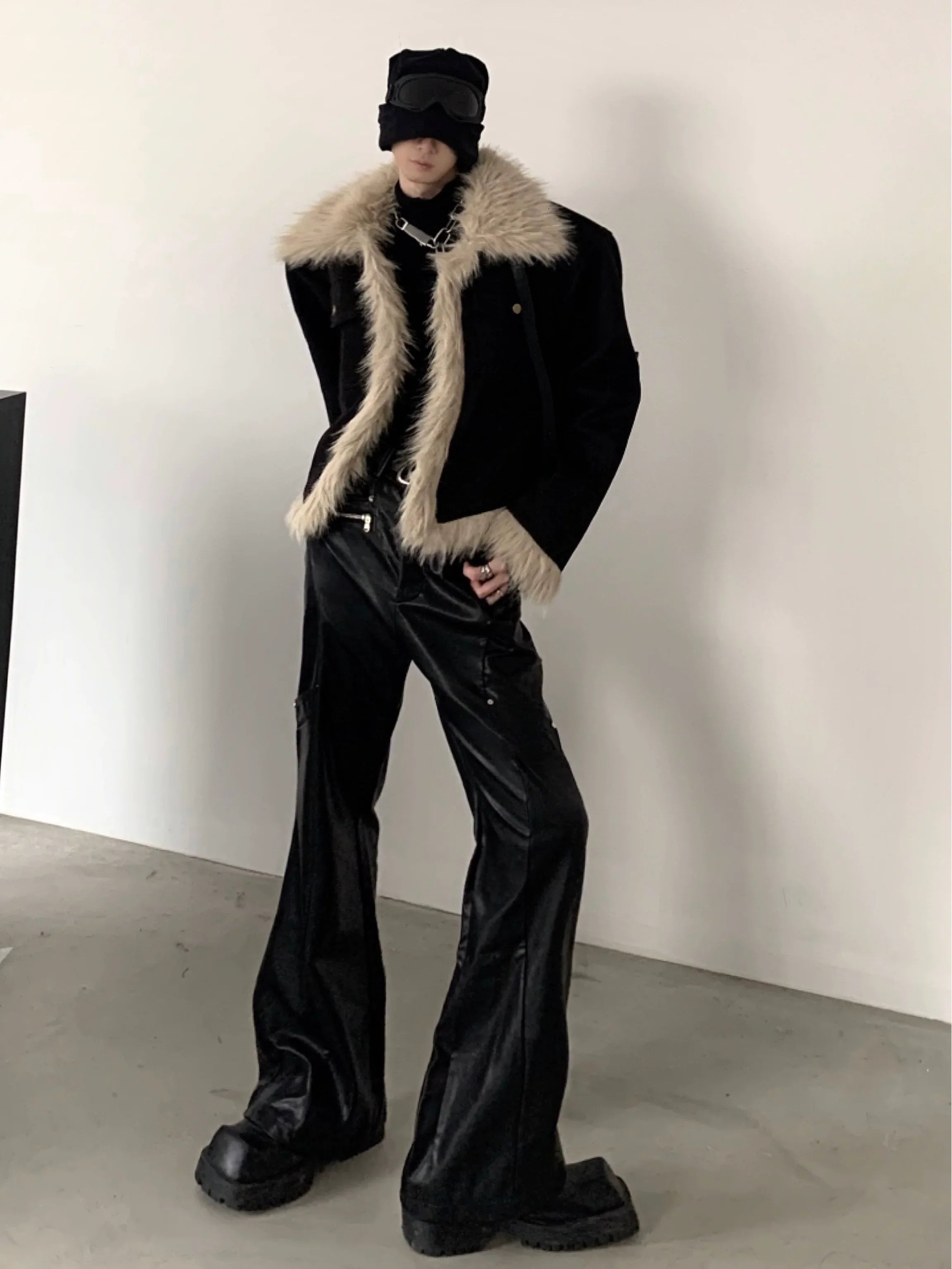 Fur Collar Design Thick Jacket
