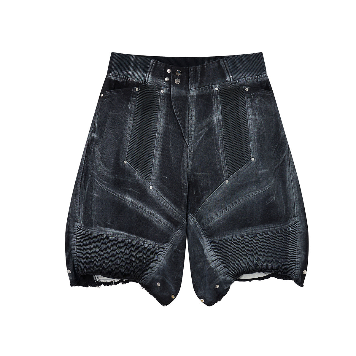 Damage Baggy Jort