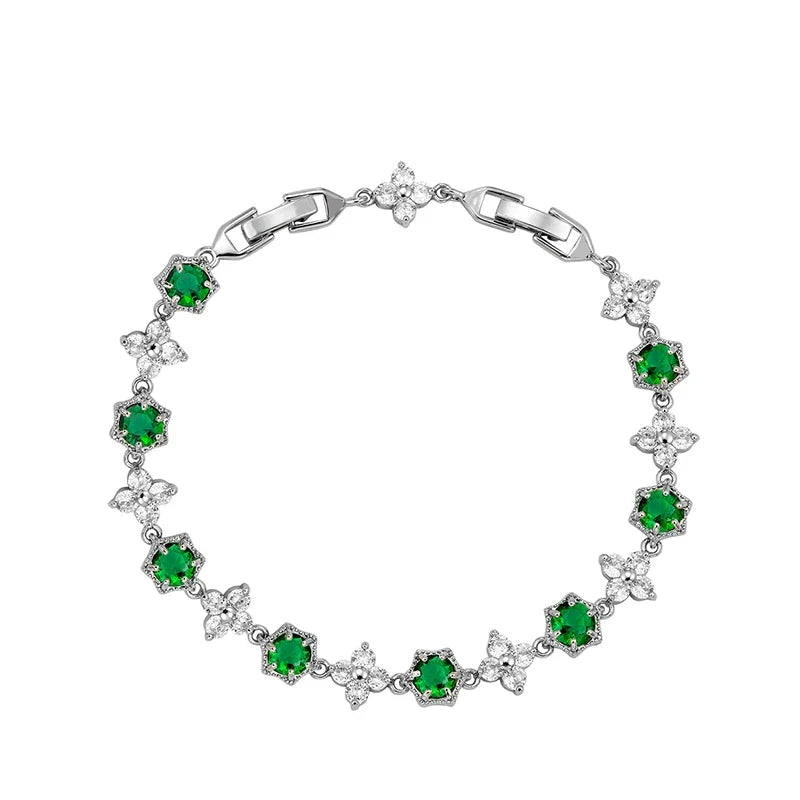 Snowflake Zircon Bracelet