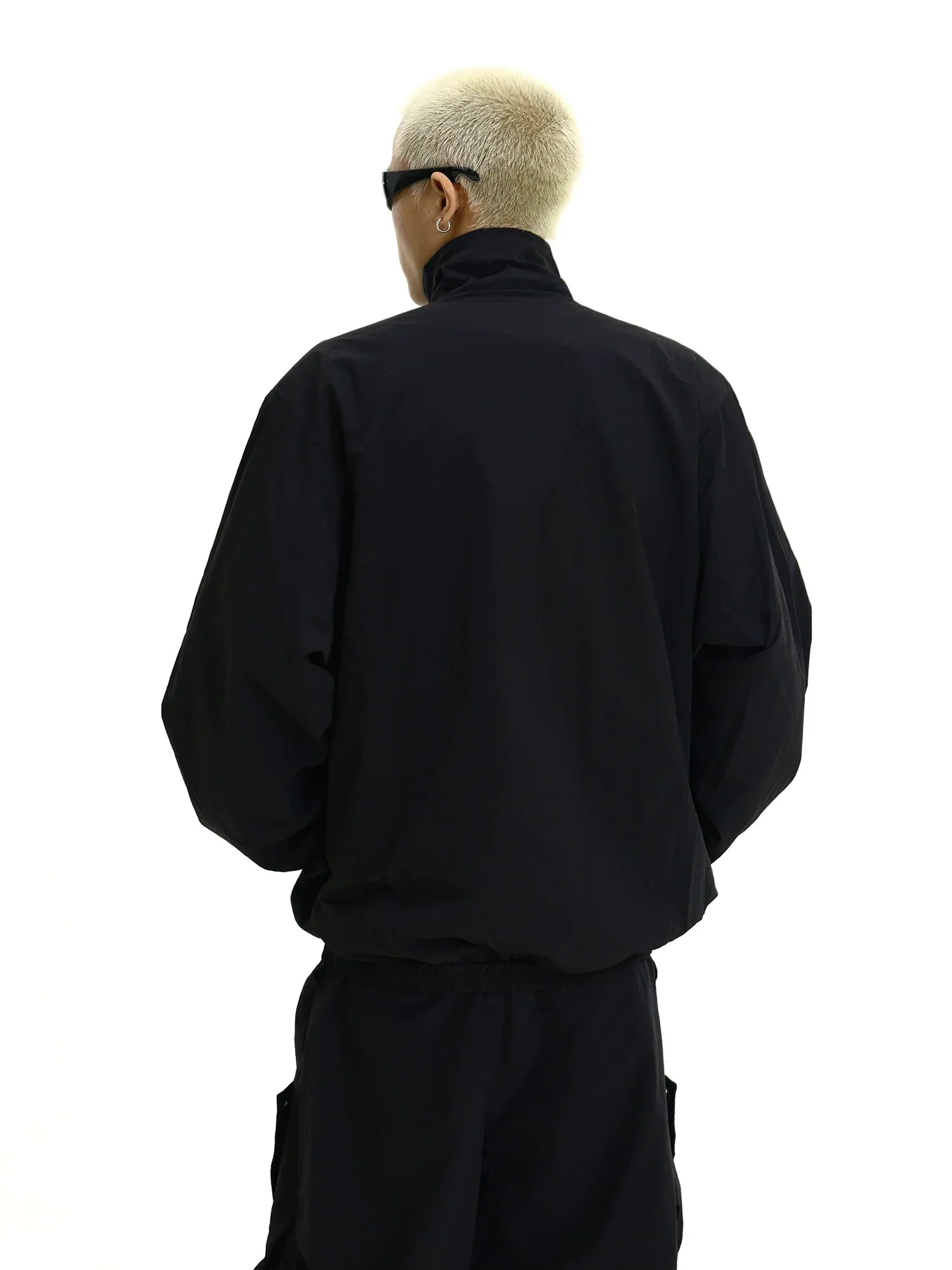 Stand Neck Zipper Jacket
