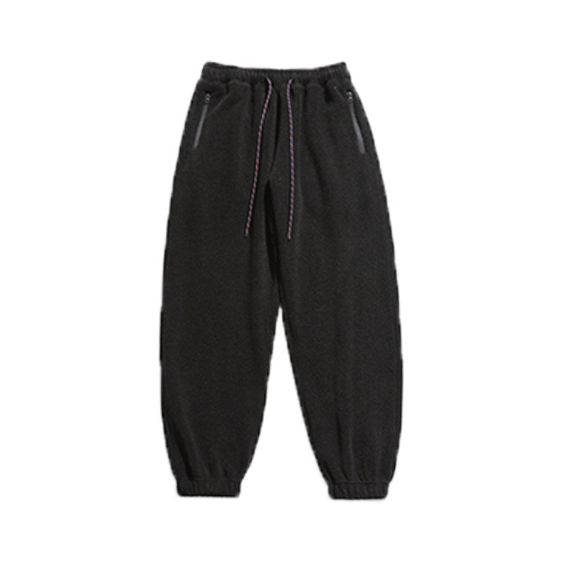 Fleece Zipper Hoodie & Drawstring Sweat Pants Setup