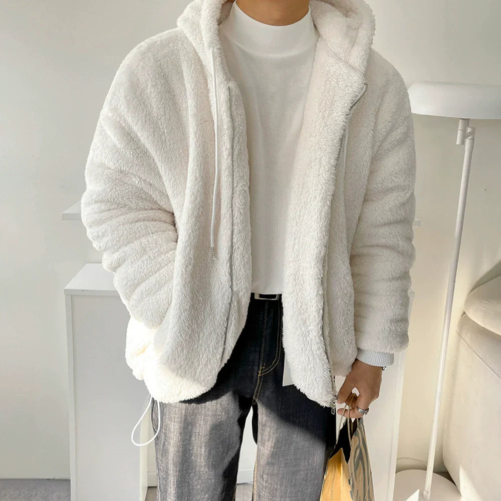 Furry Hooded Jacket