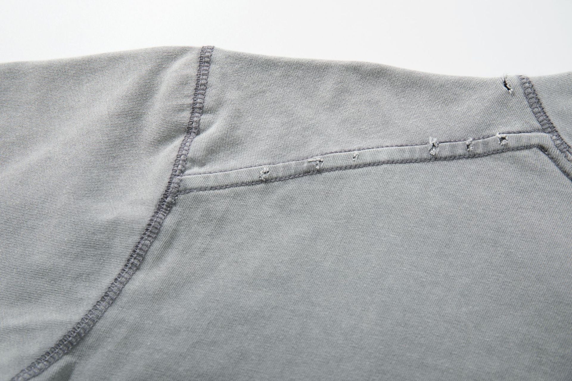 Washed Damage Short Sleeve T-Shirt