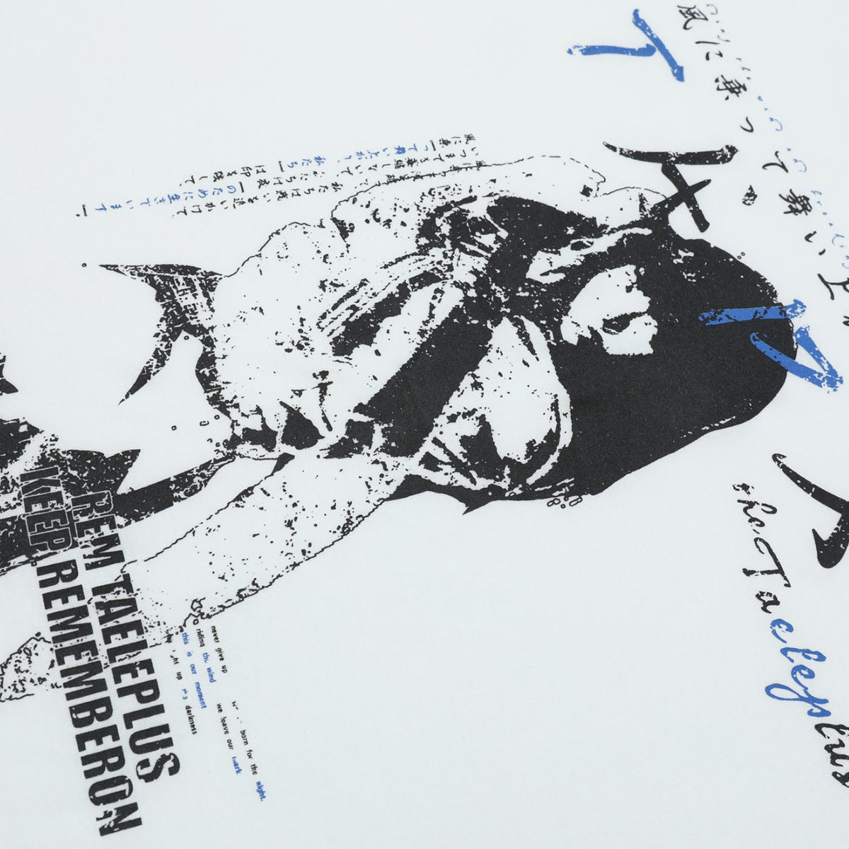 Samurai Girl Print T-shirt