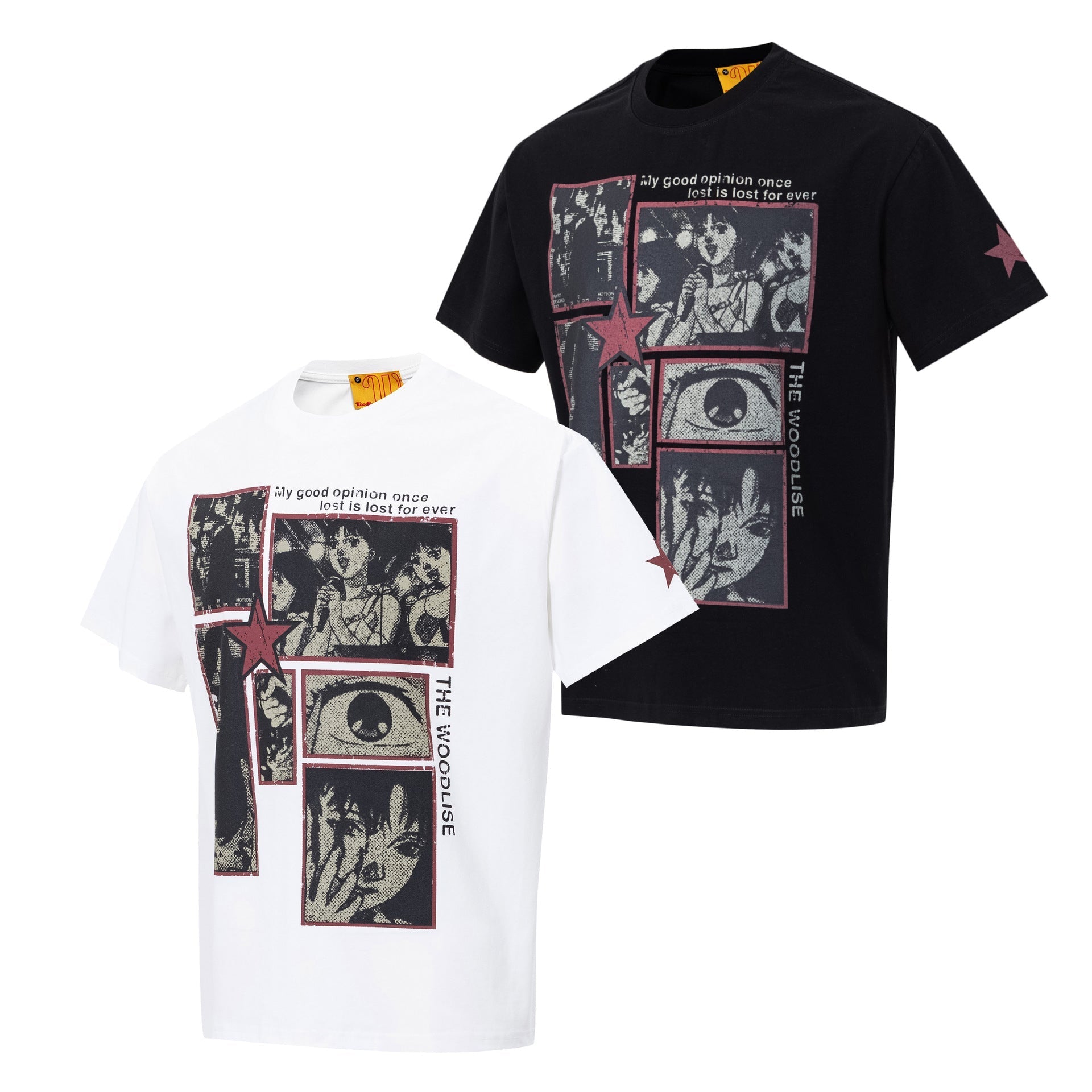 Cartoon Print Cool Touch Oversize Short Sleeve T-Shirt