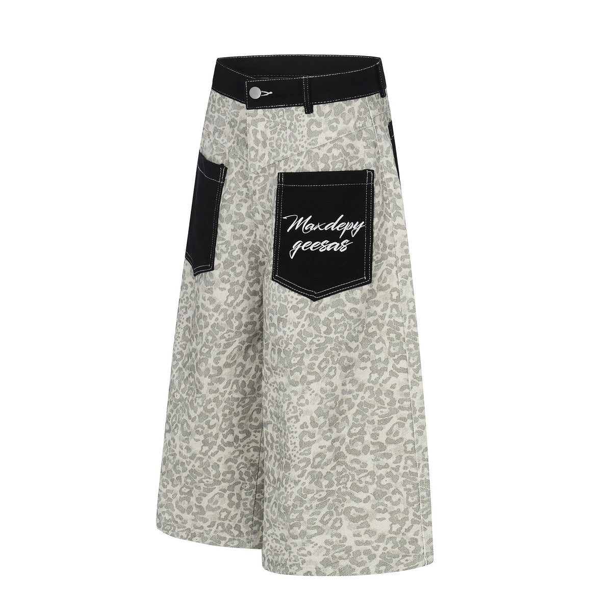 Leopard Pocket Jort